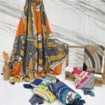 شال بهاره زنجیری سلطنتی فروشگاه فران لند