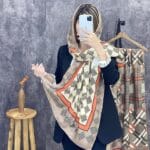 شال نخی بهاره طرحدار دخترانه فران لند