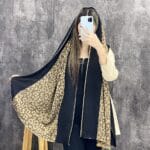 شال زنانه دورو ژاکارد طرحدار فران لند رشت