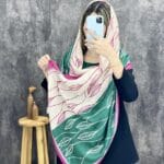 شال طرحدار نخی خنک فران لند