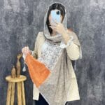 شال بهاره نارنجی فران لند