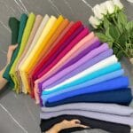 شال تک رنگ وال اسلپ بهاری شال فران لند