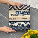 شال نخی طرحدار کرم منگوله دار فران لند