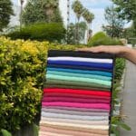 شال سوپر نخ تک رنگ تابستانه فران لند رشت