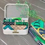 فروشگاه شال و روسری فران لند نخی منگوله دار طرحدار گوچی پیچازی کمربندی زنجیری تابستانه