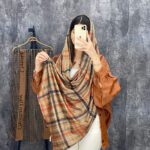 شال پاییزه زمستانه زمستانه موهر مخمل تدی نخی طرحدار فران لند فرانلند