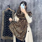شال پاییزه زمستانه زمستانه موهر مخمل تدی نخی طرحدار فران لند فرانلند