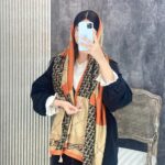 شال پاییزه زمستانه زمستانه موهر مخمل تدی نخی طرحدار فران لند فرانلند