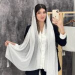 شال حریر اشکی نگینی (1383)