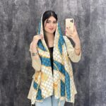 شالگوچی نخی تابستانه سفید ابی فران لند رشت