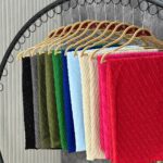 شال تکرنگ تک رنگ وال پلیسه سفید مشکی مداد رنگی وارداتی عمده فران لند