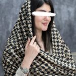 شال پاییزه زمستانه زمستانه موهر مخمل تدی نخی طرحدار فران لند فرانلند پخش عمده