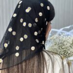 مینی اسکارف فانتزی بابونه شال و روسری فران لند