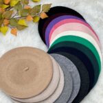 فروشگاه کلاه عمده پخش سایت فران لند مشکی رنگی اییزه زمستانه