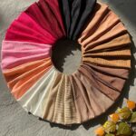 هدبند کبریتی ترند رنگ نود رنگی عمده فران لند