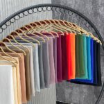 شال سوپر نخ تک رنگ تابستانه فران لند رشت تکرنگ وارداتی عمده