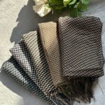 شال ریشه کوبایی مینیاتوری نخی عیدانه فران لند عمده