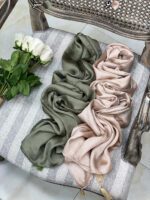 شال مجلسی کریستال ژان ژان منگوله دار فرانلند رشت عمده تک رنگ