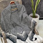 روسری سیا اسکارف منگوله دار عمده رشت فران لند