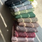 روسری ابریشم 3فاز لمه طرح رز فران لند