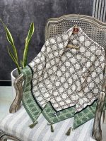 روسری قواره 120 نخی فران لند رشت