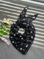 مینی اسکارف گل بنفشه توری فرانلند رشت عمده تک