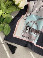 شال نخی هرمس ترکیبی روسری مینی اسکارف فرانلند