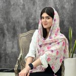 شال نخ بهاره طرح گل تابستانه فرانلند روسری رشت