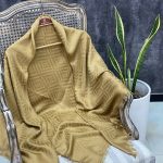 روسری ژاکارد قواره 140 لوزی فرانلد رشت