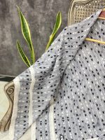 روسری قواره 120 سرخپوستی نخی فران لند رشت