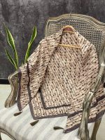 روسری قواره 120 سرخپوستی نخی فران لند رشت