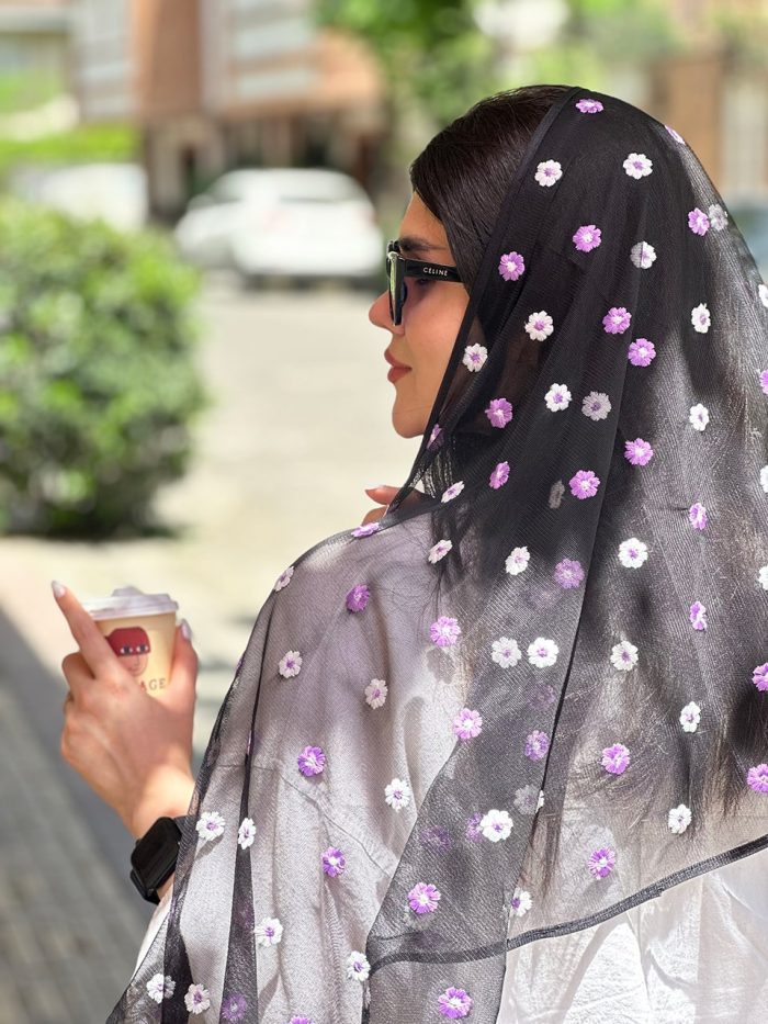 شال توری بنفشه فرانلند رشت