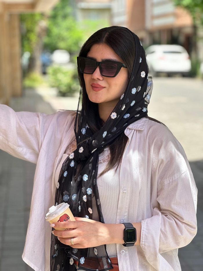 شال توری بنفشه فرانلند رشت