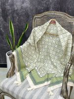 روسری قواره 140 طرحدار فرانلند رشت