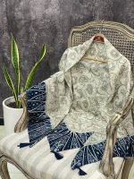 روسری نخی قواره 140 فرانلند رشت