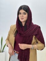 شال نخی شکوفه چهارفصل فران لند رشت