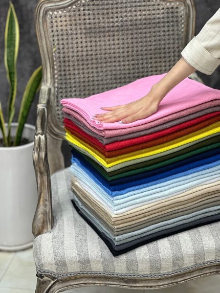 شال پفکی اورجینال ریشه پرزی فرانلند رشت