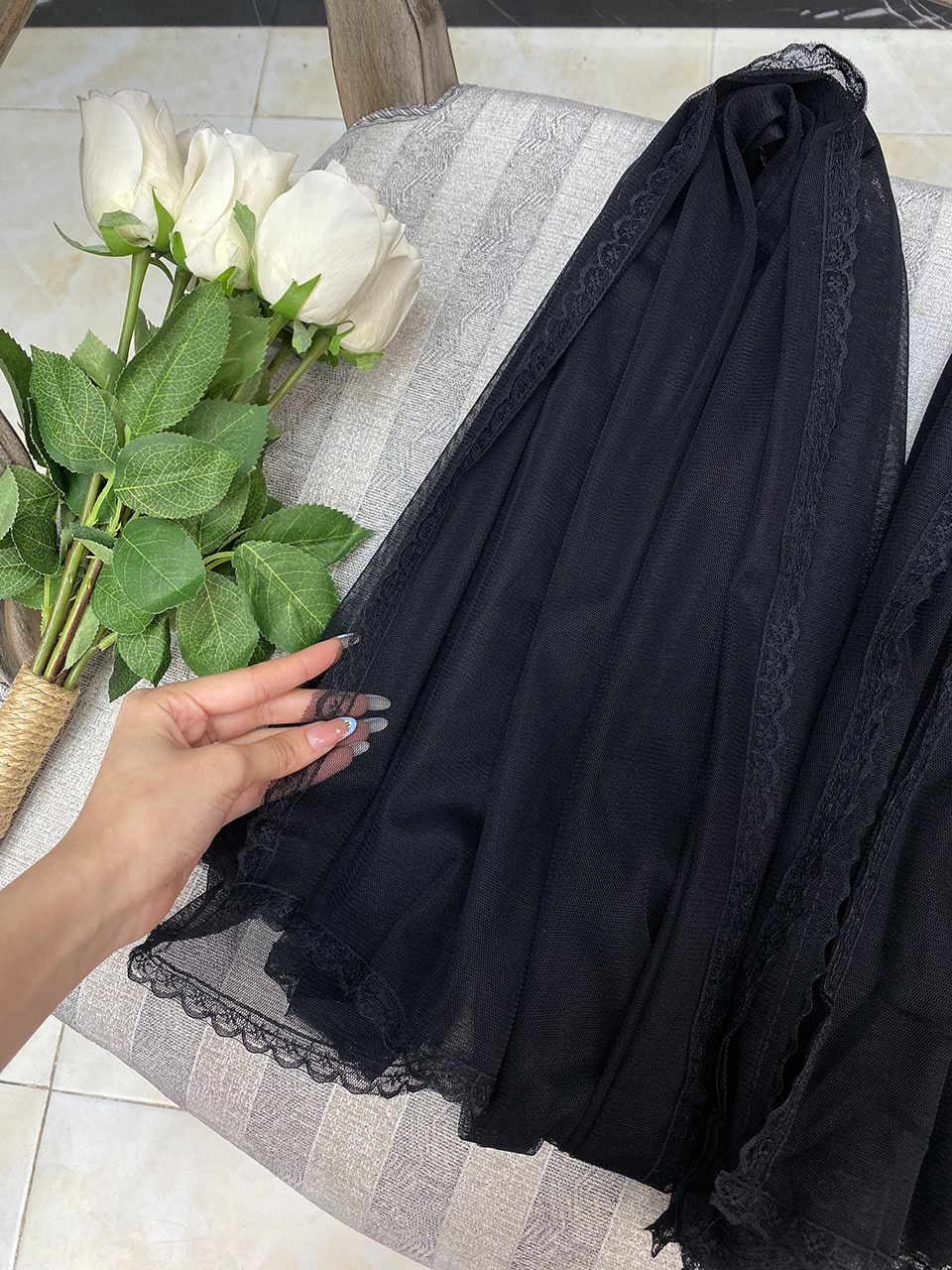 شال دور دانتل تور رشت فرانلند