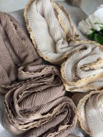 شال پلیسه شاین دار گیپور دار فرانلند رشت