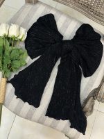 شال پلیسه لمه دار نخی تک رنگ فرانلند رشت