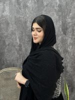 شال پلیسه لمه دار نخی تک رنگ فرانلند رشت