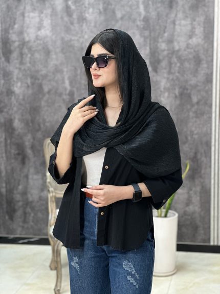 شال حریر مجلسی محرمی فرانلند رشت