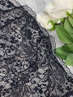 گیپور سه گوش روسری محرمی مشکی فرانلند رشت