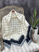 روسری ونکلیف نخی قواره 140 فرانلند رشت