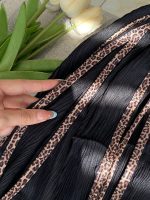 شال برشکا دورگان دوزی مشکی فرانلند رشت
