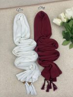 شال برشکا بهاره منگوله دار فرانلند رشت