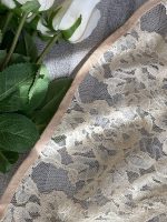 مینی اسکارف توری سفید کرم فرانلند رشت