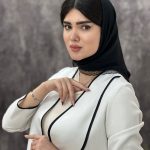 مینی اسکارف اسلپ دور دانتل نخی رنگی فرانلند رشت