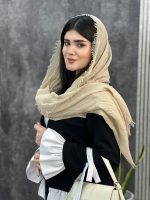 شال دور ریش نخی لنین فرانلند رشت