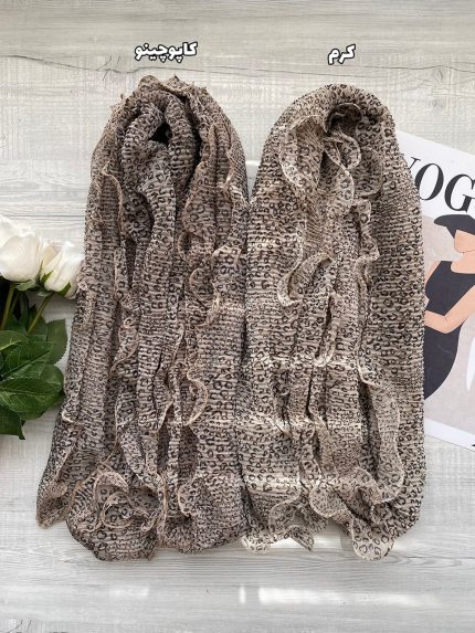 شال پلنگی حریر وارداتی رشت فرانلند